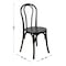 Flash Furniture Betsy Commercial Grade Early American Thonet Style Solid Wood Stackable Dining Chair ZH-8003A-EAW-GG - alternate 5